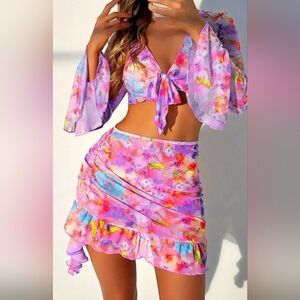Swim Cover Up w/ Swimsuit